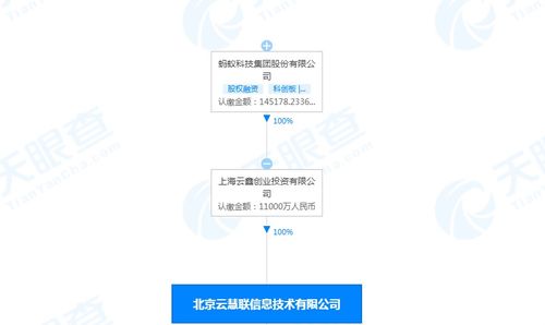 螞蟻集團(tuán)關(guān)聯(lián)公司注冊(cè)資本增至1.1億,增幅達(dá)1000